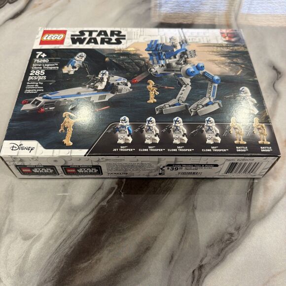 Lego Other - LEGO Star Wars 75280 501st Legion Clone Troopers Battle Pack NISB, Retired, Rare